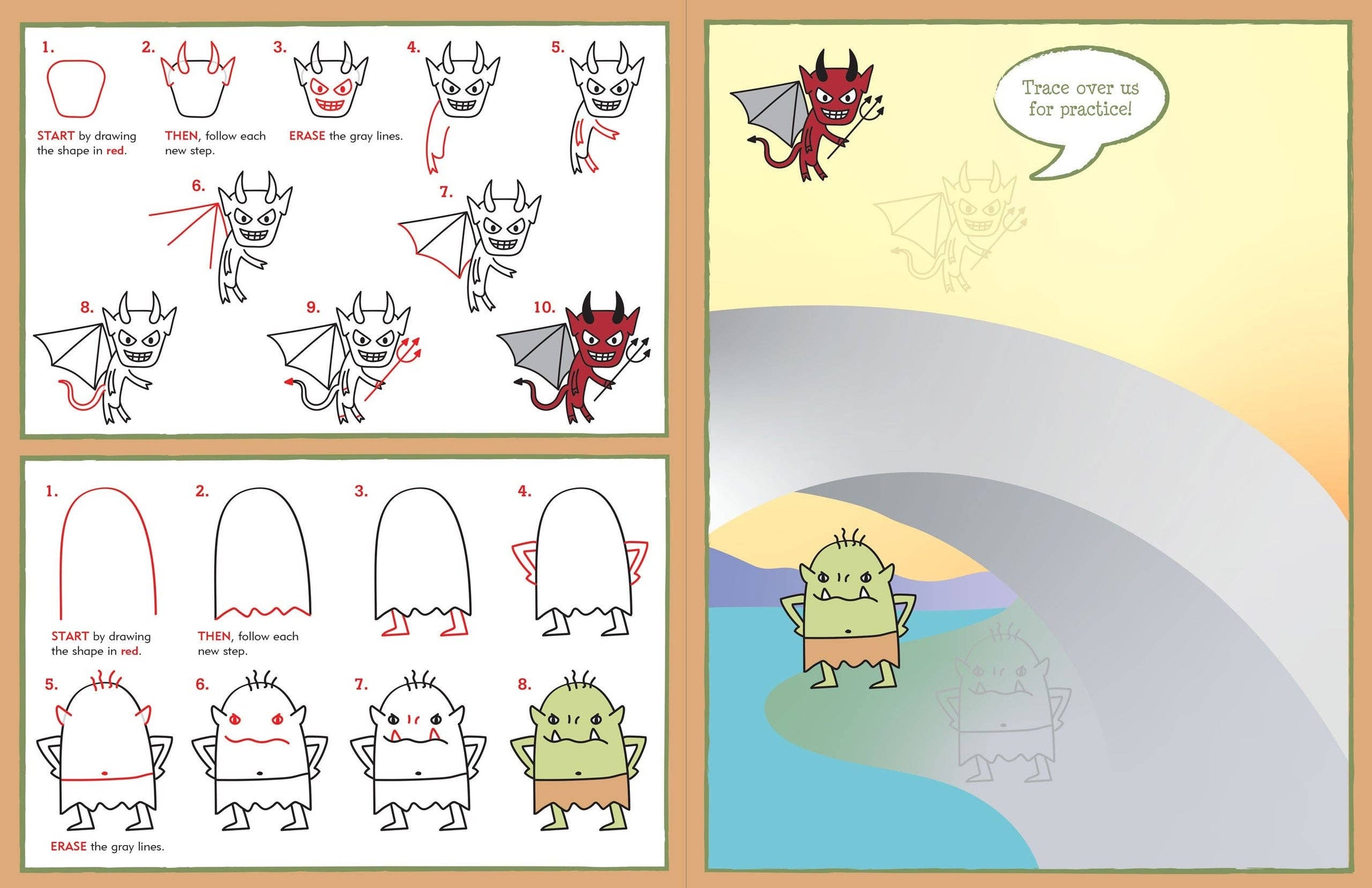 Learn to Draw Monsters | THE ART ROOM Ink